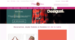 Desktop Screenshot of misscotedeco.com